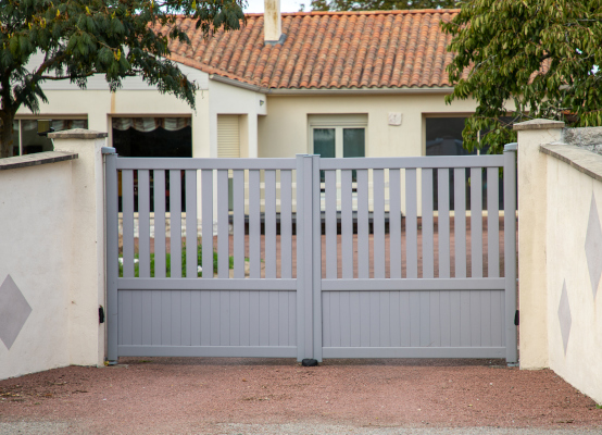 Gartentor Einbausituation