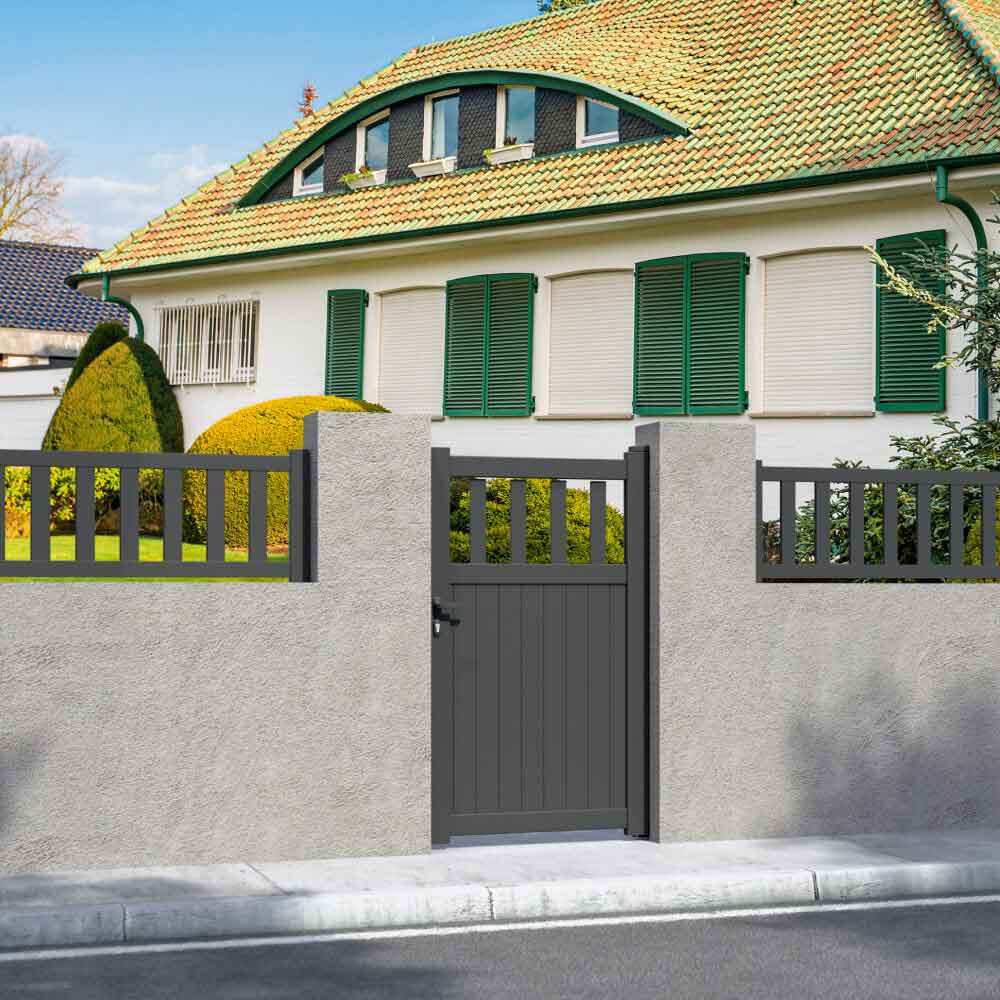 Einzeltor Tulln Außenansicht