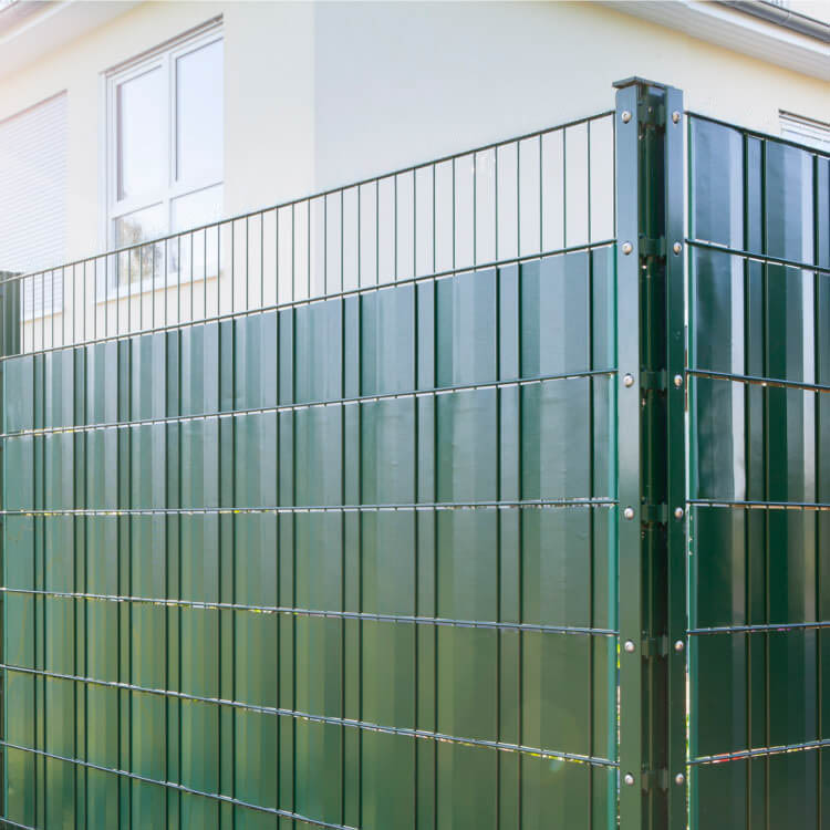 Sichtschutz in Grün