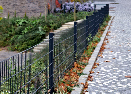 Doppelstabmattenzaun mit 60 cm Höhe
