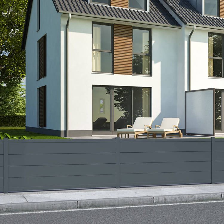 Zaun Wels Einbau