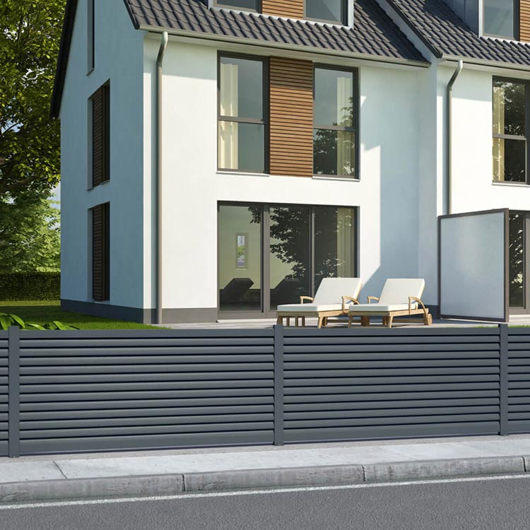 Zaun Saalfelden Einbau
