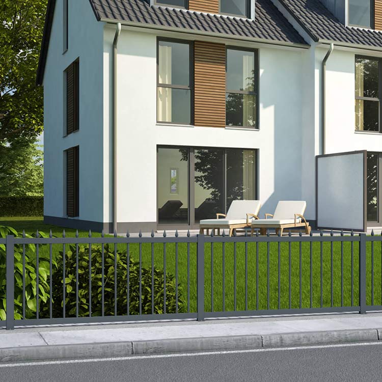 Zaun Steyr Einbau