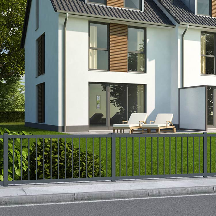 Zaun Hard Einbau