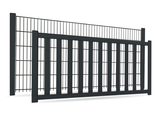 Vergleich: Stahlzaun vs. Aluzaun