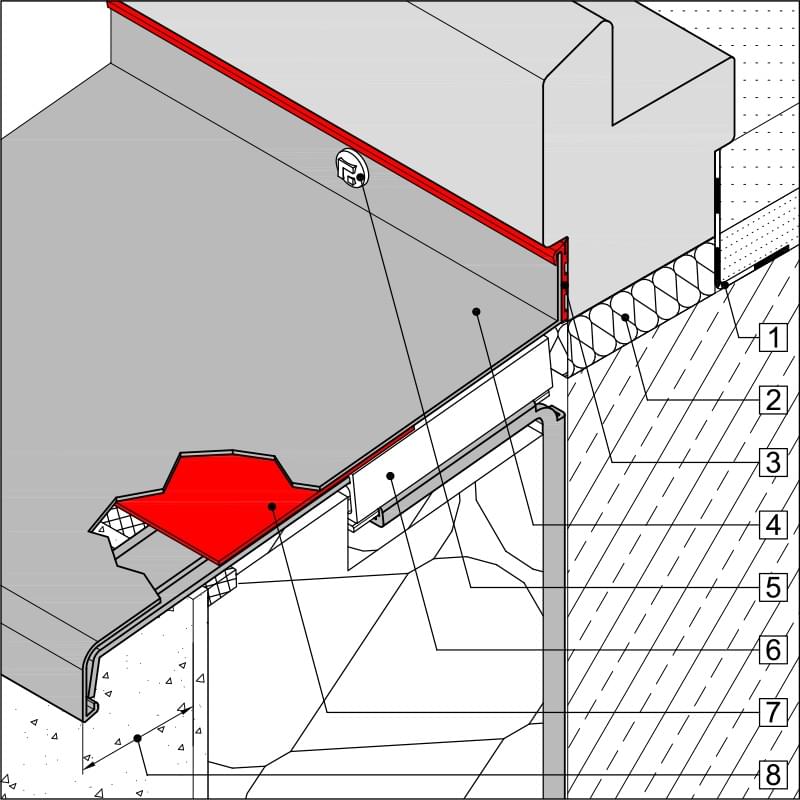 Aufbau der Gutmann Alu Fensterbänke
