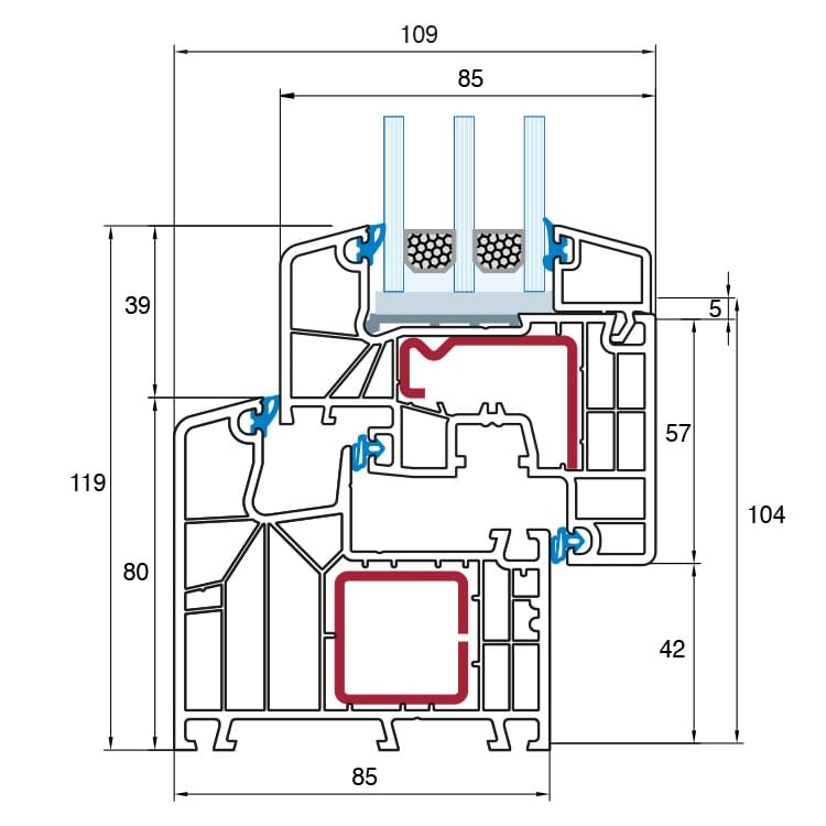 Ideal 8000 Detailzeichnungen 