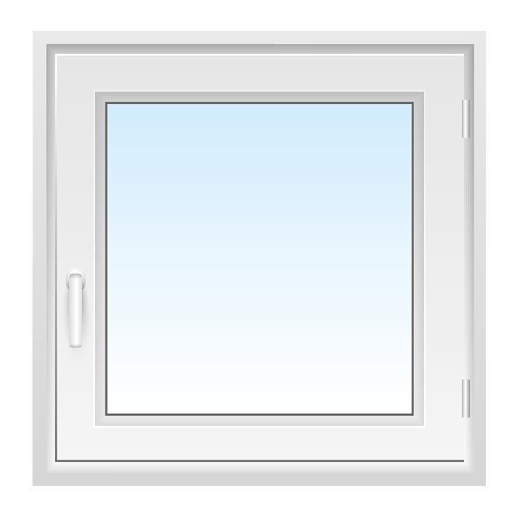 Fenster 80x80 cm