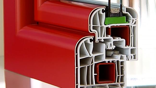Kunststoff-Aluminium-Fenster in modernem Design