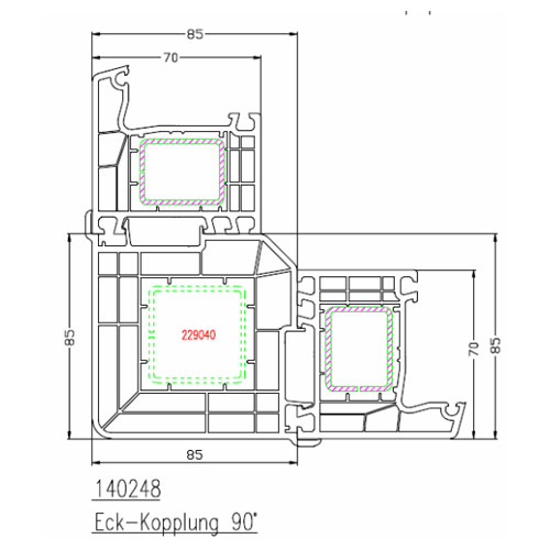 Eckkopplung